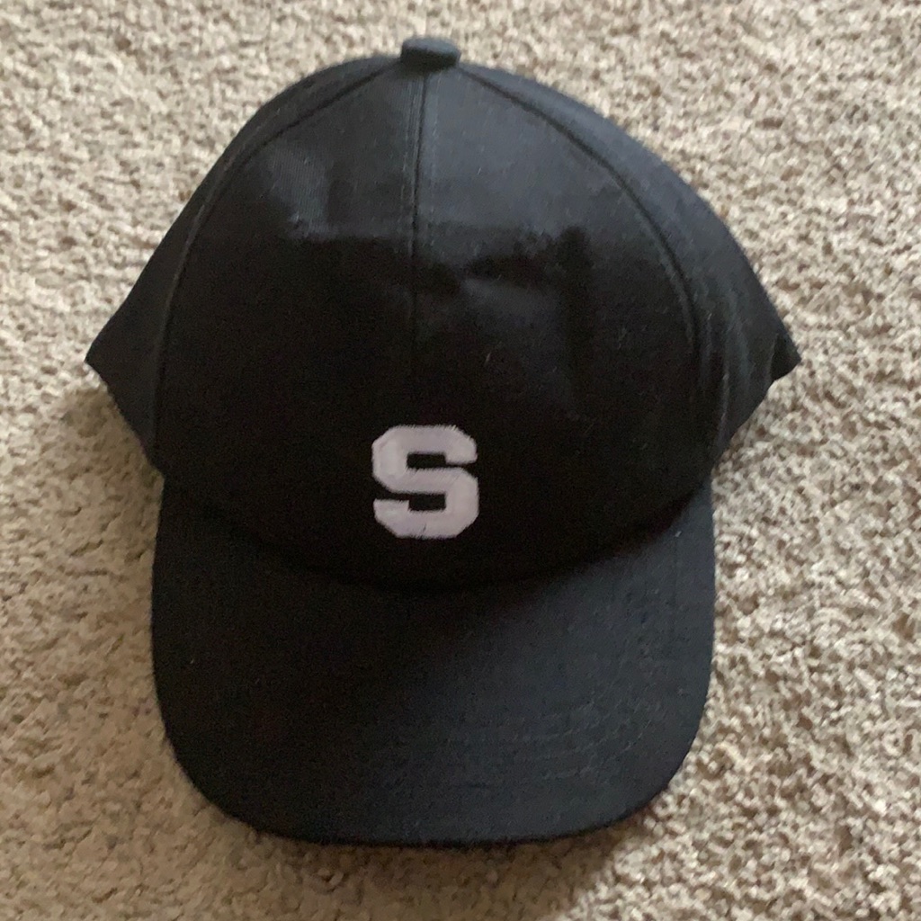 Baseball Hat S Initial
